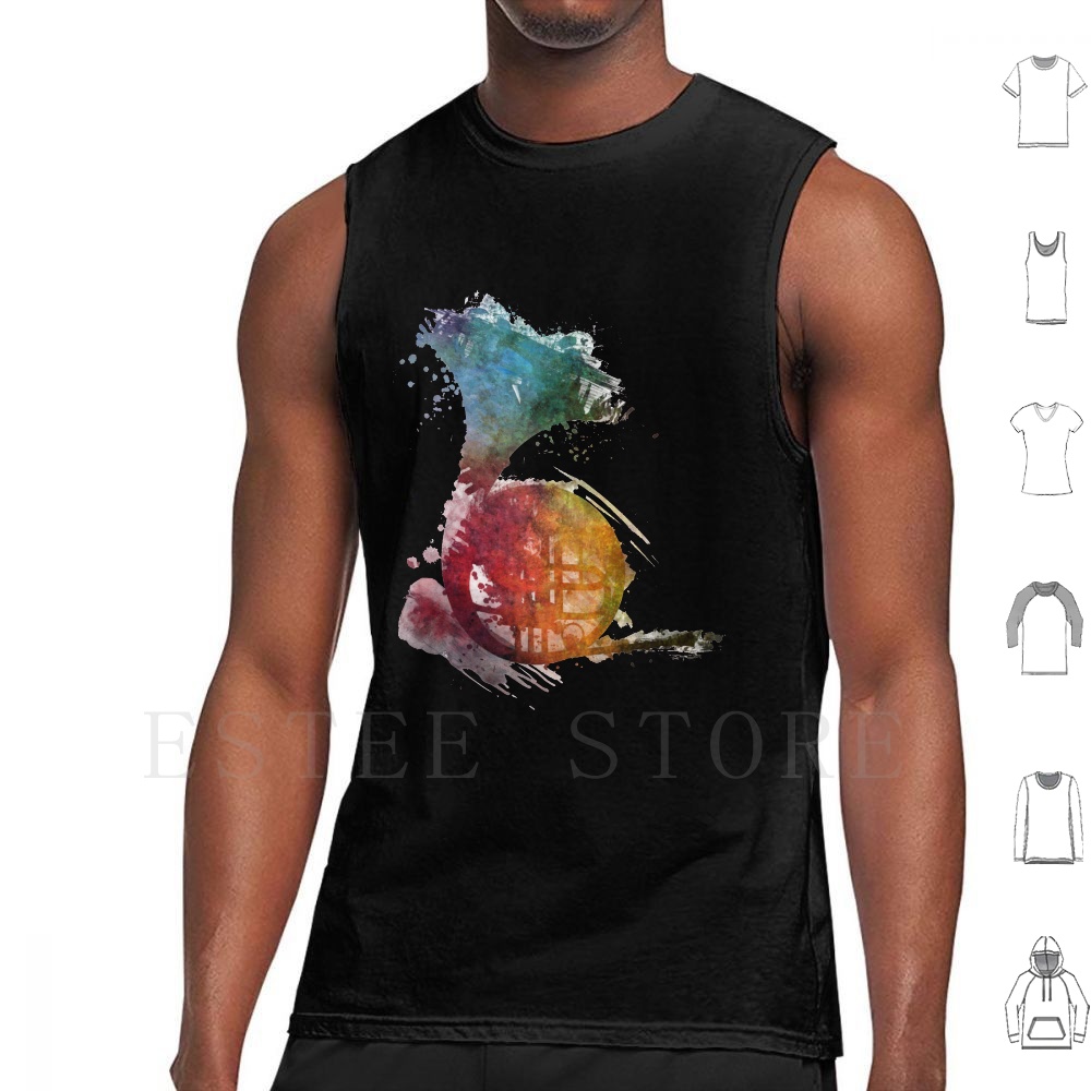 Musical Instrument French - Camisetas sin mangas de acuarela de