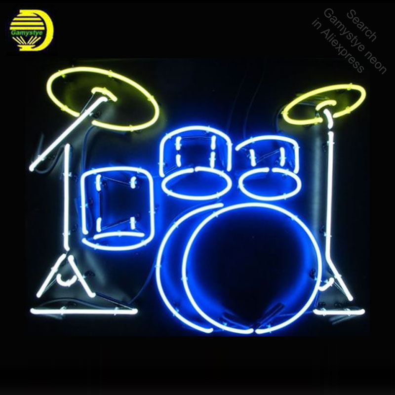 Musical Instrument Sign - Instrumento musical de tambor, letrero de