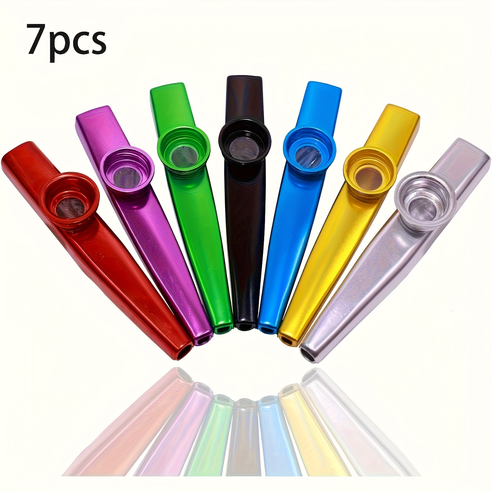 Musical Instrument Kazoo - Kazoos de Metal de 7 Uds.,