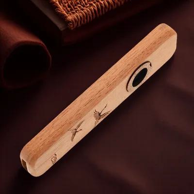 Musical Instrument Kazoo - Kazoo de Madera de Nogal Negro