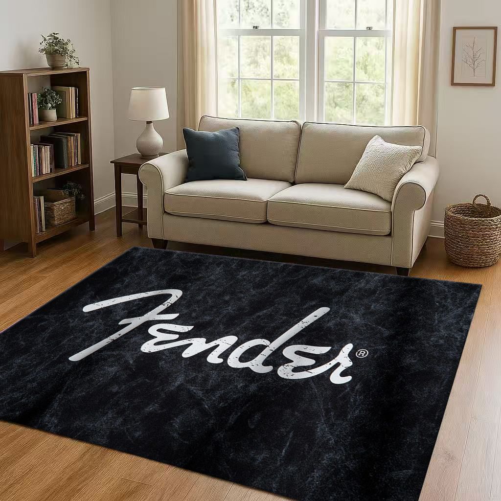 Musical Instrument Sign - 3D F-Fender guitarra instrumento Musical signo