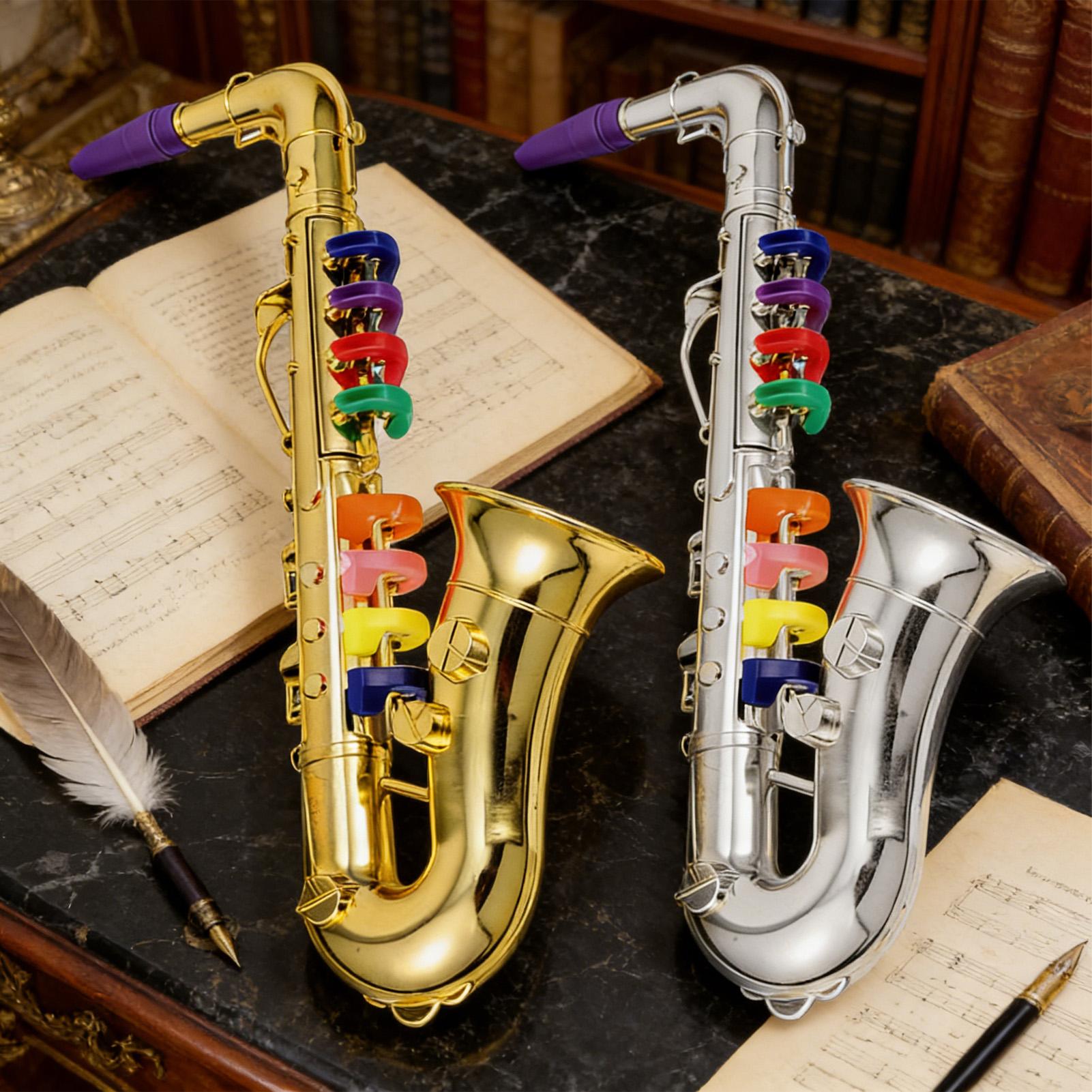 Musical Instruments Game - Saxofón de Juguete para Niños, Instrumento