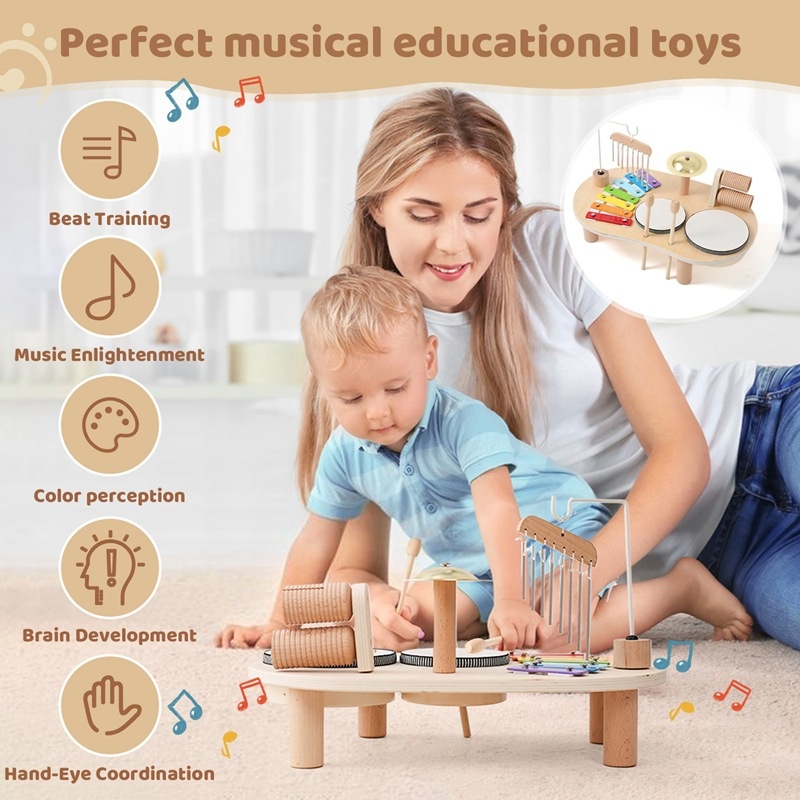 Juguete Educativo para Niños L - Musical Instruments Game reseña y precio