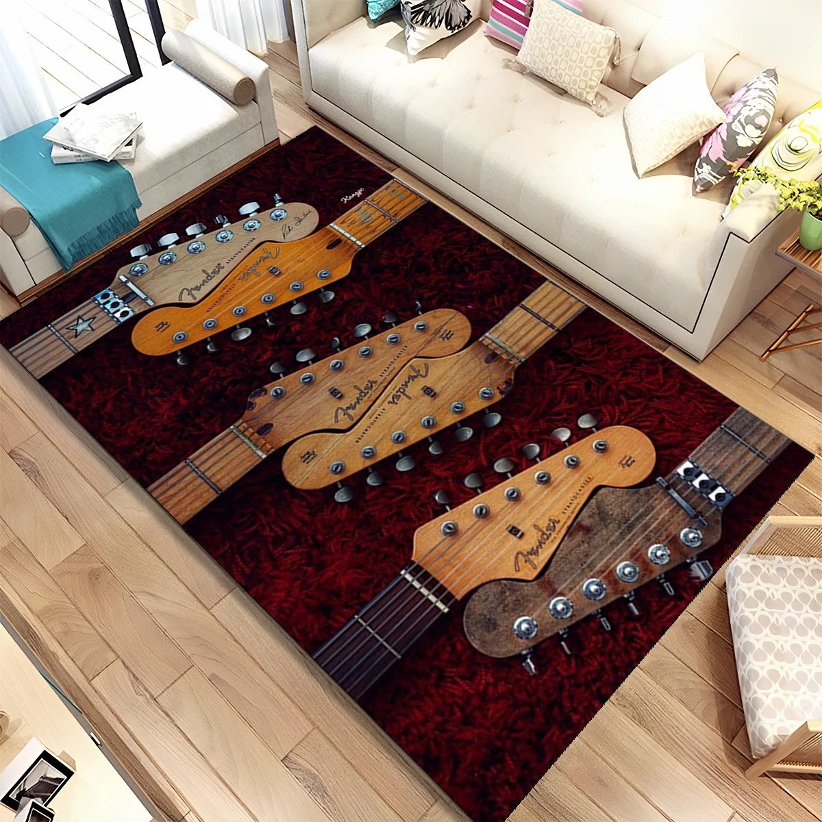 Alfombra 3D con Diseño de Guit - Musical Instrument Sign reseña y precio