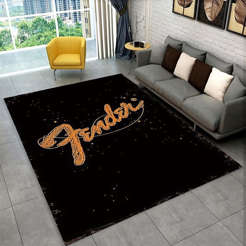 Alfombra Antideslizante con Lo - Musical Instrument Logo reseña y precio