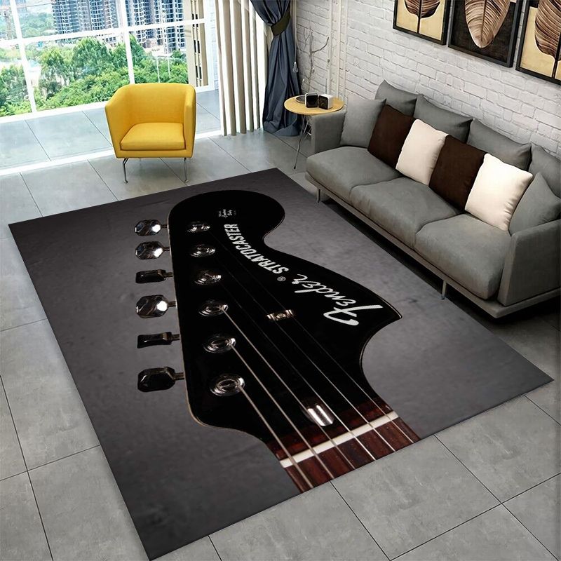 Alfombra Antideslizante con Lo - Musical Instrument Logo reseña y precio