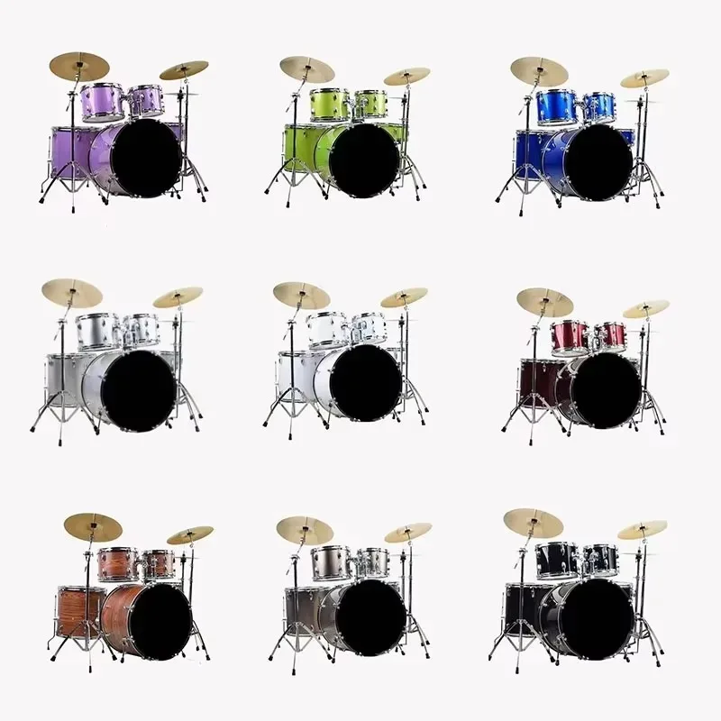 Juego de Batería Aiersi de 5 P - Musical Instrument Logo reseña y precio