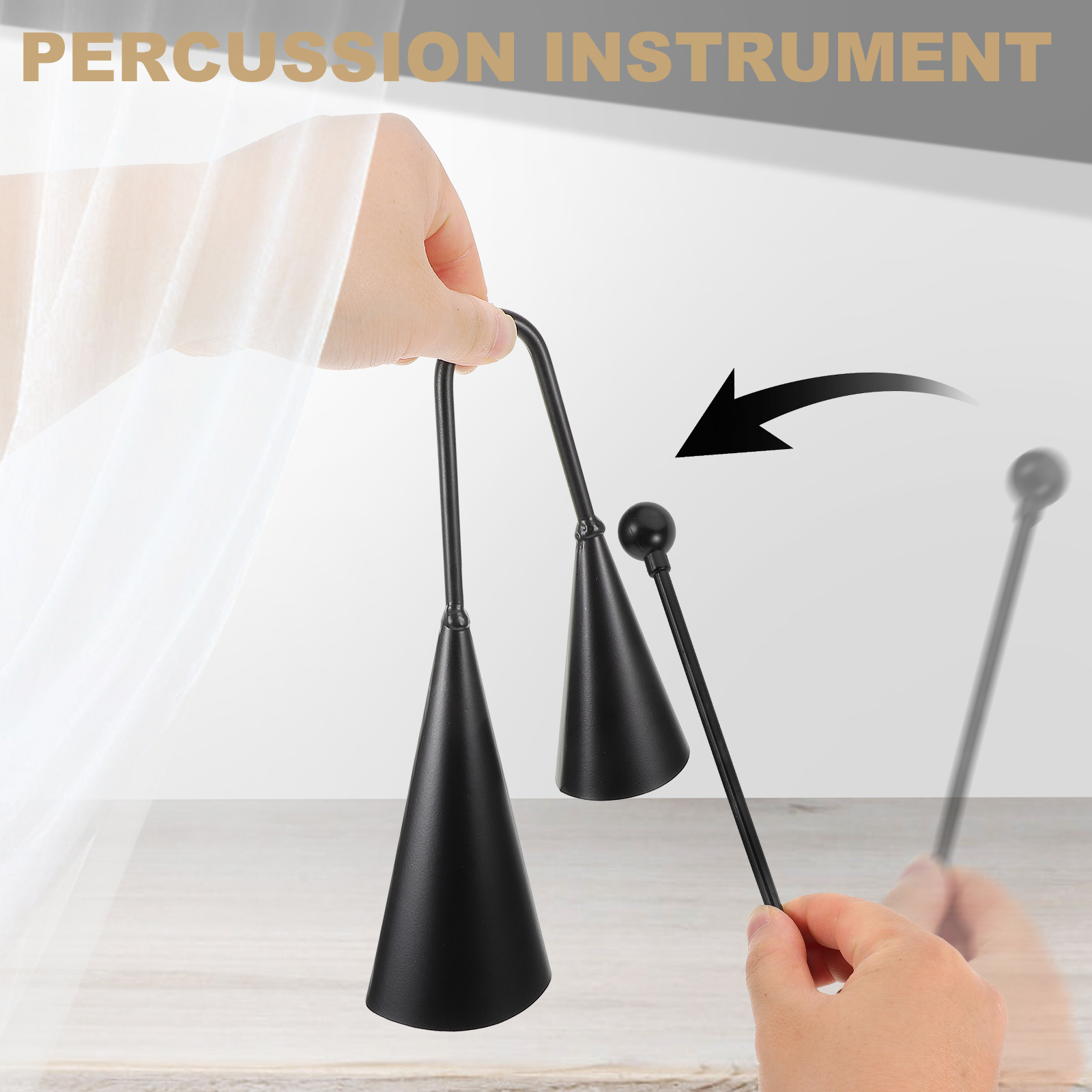 Campanas de Agogo de Metal de  - Musical Instrument Agogo reseña y precio