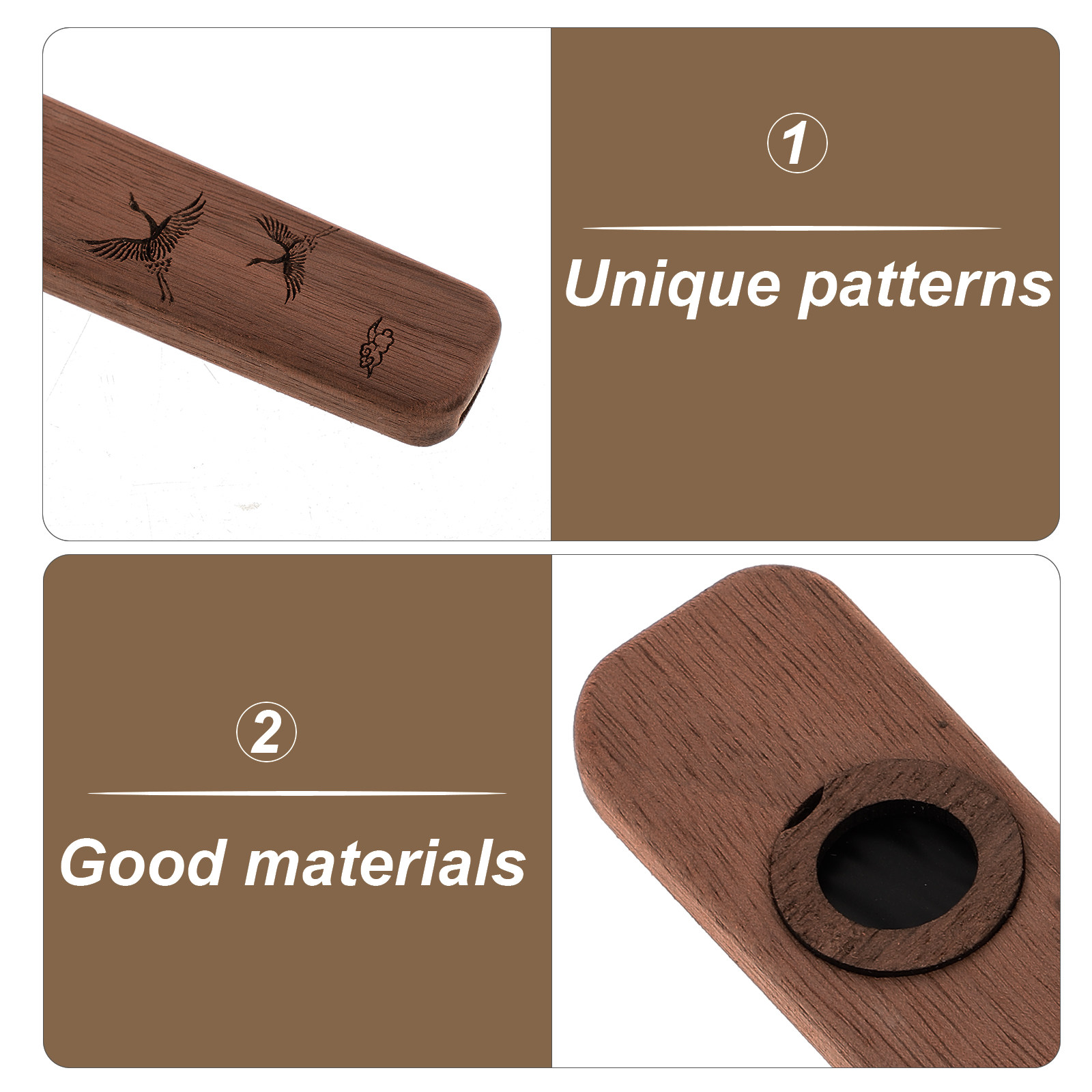 Kazoo de Madera de Nogal Negro - Musical Instrument Kazoo reseña y precio