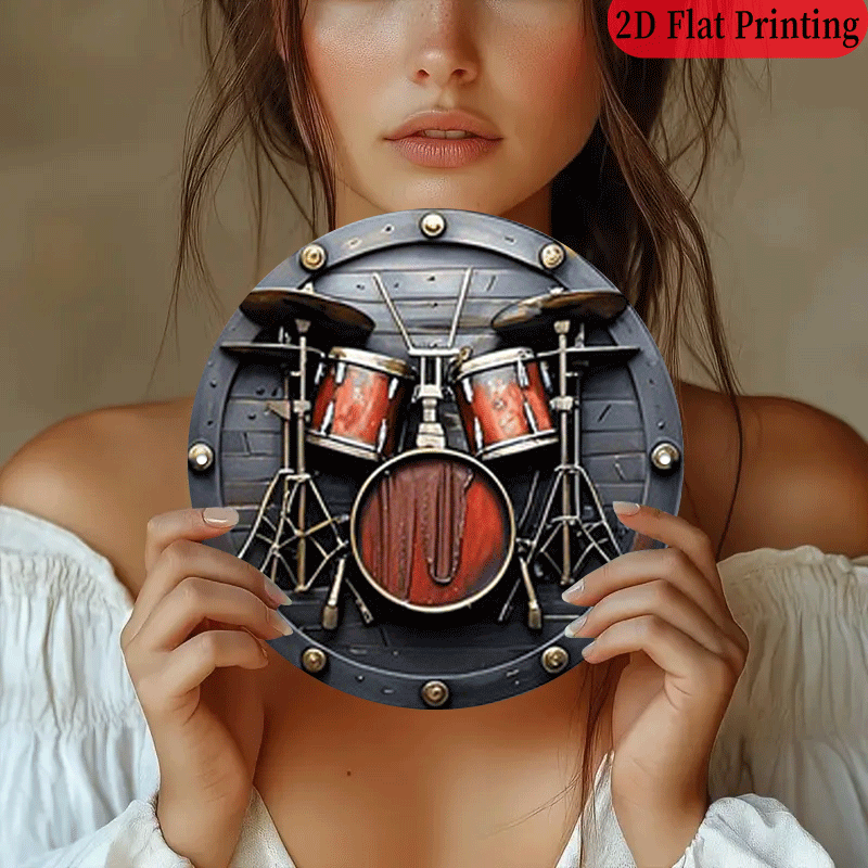 2D plano, 1 pieza, 20,32x20,32 - Musical Instrument Sign reseña y precio