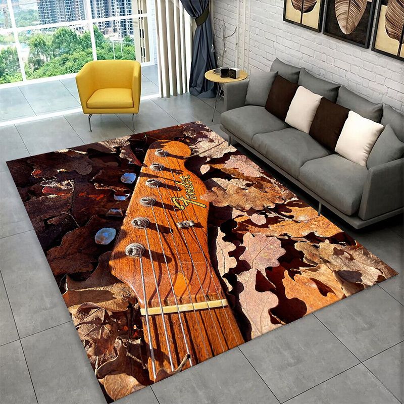 Alfombra Antideslizante con Lo - Musical Instrument Logo reseña y precio