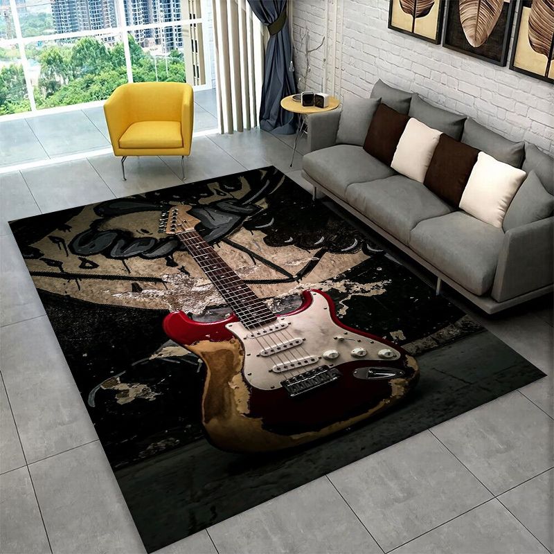 Alfombra Antideslizante con Lo - Musical Instrument Logo reseña y precio