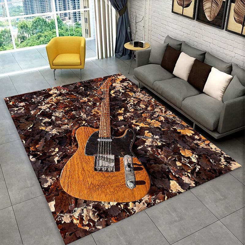 Alfombra Antideslizante con Lo - Musical Instrument Logo reseña y precio